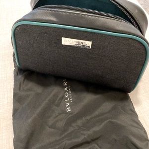 BVLGARI Parfums cosmetic bag with dust bag